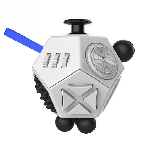 Adults Stress Relief Xmas Birthday Gift 12 Sides Fidget Cube Children Desk Toy