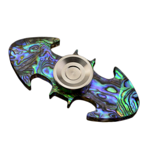 SHELL Inside PMMA Making Fidget Spinner Batman shape Finger Spinner Hand Spinner