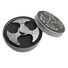 2017 New EDC Tri-Spinner Fidget Toys Pattern Hand Spinner Metal Fidget Spinner and ADHD Adults Children Educational Toys Hobbies