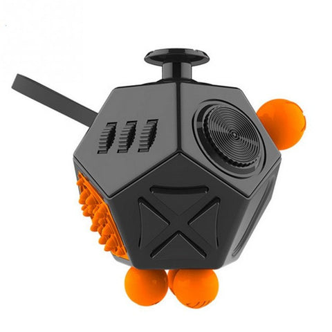 Adults Stress Relief Xmas Birthday Gift 12 Sides Fidget Cube Children Desk Toy