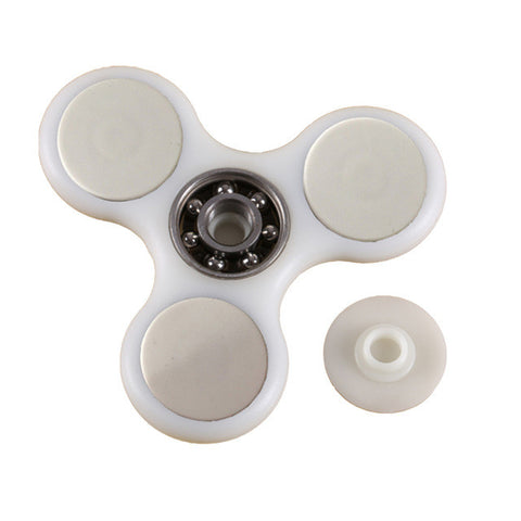 LED Glowing Fingertip Gyro Toys Fingertip EDC Screw Hand Spinner For Autism and ADHD Relief Focus Anxiety