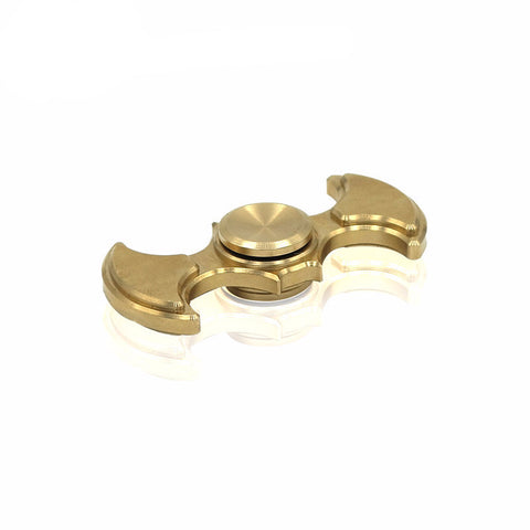 2017 New Batman Action Two-Spinner Fidget Toy brass EDC Hand Spinner Rotation Time Long Anti Stress Toys Child Gift