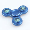 IWObabe Long Time Powerful Aluminum Fidget Spinner LED Flash Light Hand Finger Focus EDC Stress Toys Kids Adults