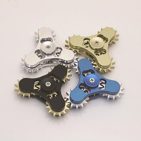 New Arrival Crazy Hand Spinner Fidget Spinner Material Aluminum 4 gears EDC Toys Super strong mechanical sense T144