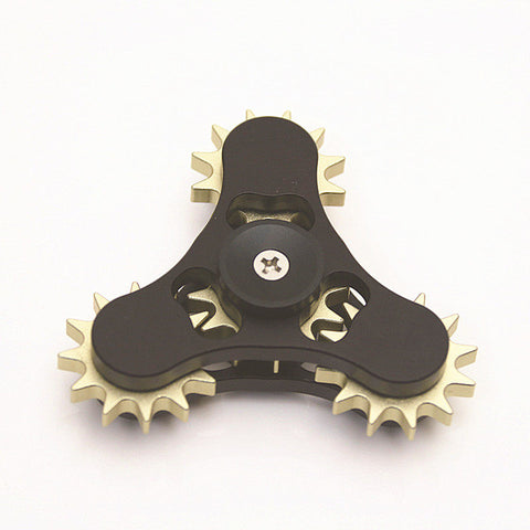 New Arrival Crazy Hand Spinner Fidget Spinner Material Aluminum 4 gears EDC Toys Super strong mechanical sense T144
