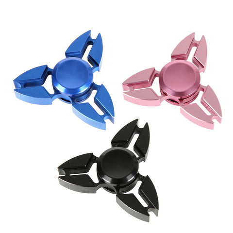 Aluminum Alloy Hand  Spinner EDC Hand Spinner Custom Bearing Fidget Toys Anti Stress jouet Black/Pink/Blue Color oyri