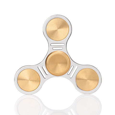 Funny Toy Fidget Spinner Brass Alloy EDC Hand Spinner for Autism and ADHD Birthday Gift