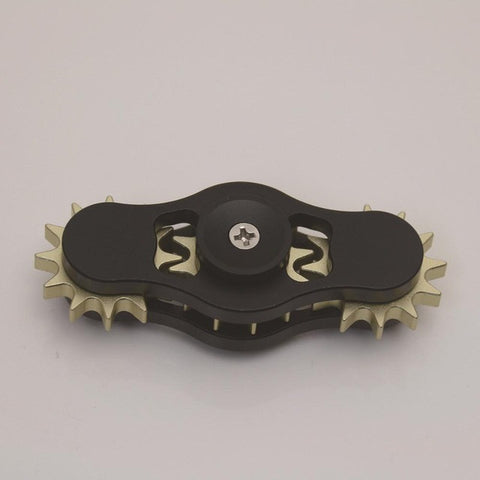 New Arrival Crazy Hand Spinner Fidget Spinner Material Aluminum 3 gears EDC Toys Super strong mechanical sense  T143