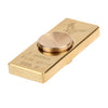 Metal Hand Spinner EDC Gold Fidget Spinner Copper  Anxiety Stress Relief Toys with Gift Box