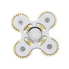 New Four-angle Five Mechanical Gear Linkage Finger Fidget Hand Spinner Alloy Fingerspinner EDC Decompression Toys For Kids Adult