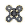 New Four-angle Five Mechanical Gear Linkage Finger Fidget Hand Spinner Alloy Fingerspinner EDC Decompression Toys For Kids Adult