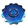 New Arrival Hand Spinner Gear Fidget Spinner Colorful Blue 2 Colors Brass Material 608 Ceramic Bearing EDC Toys