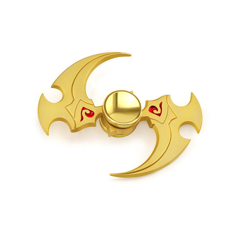 US UA DE FR STOCK UFO Tri-Spinner Fidget Toy Plastic EDC Hand Spinner For Autism and ADHD