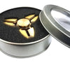 Cool Gold Tri-Spinner Fidget Toy Pattern Hand Spinner Brass Fidget Spinner And DHD Children Kids Adults Toy