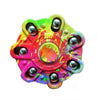 TOFOCO Hand Spinner Fidget Spinner Glowing Plastic Fingertips Gyro Stress Cube Brass Hand Spinners Focus KeepToy and ADHD