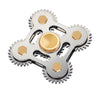 Hand Spinner Mechanical Metal Gear Linkage Gyro Finger Fidget Spinner Torqbar Brass EDC Anti Stress Toys Adult Finger Toys 2017