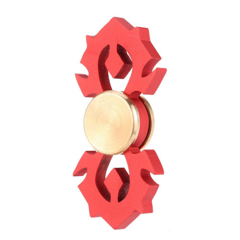 EDC Tri-Spinner Fidget Toys The Horde Metal Hand Spinner Red Fidget Spinner ADHD Adults Kids Children Educationa Toys Hobbies