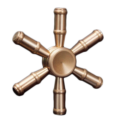 Retail NEW Alloy gear  Hand Spinner Fidget Spinner Fingers EDC Acrylic Plastic Fidgets Toys Gyro Toys With Retail Box